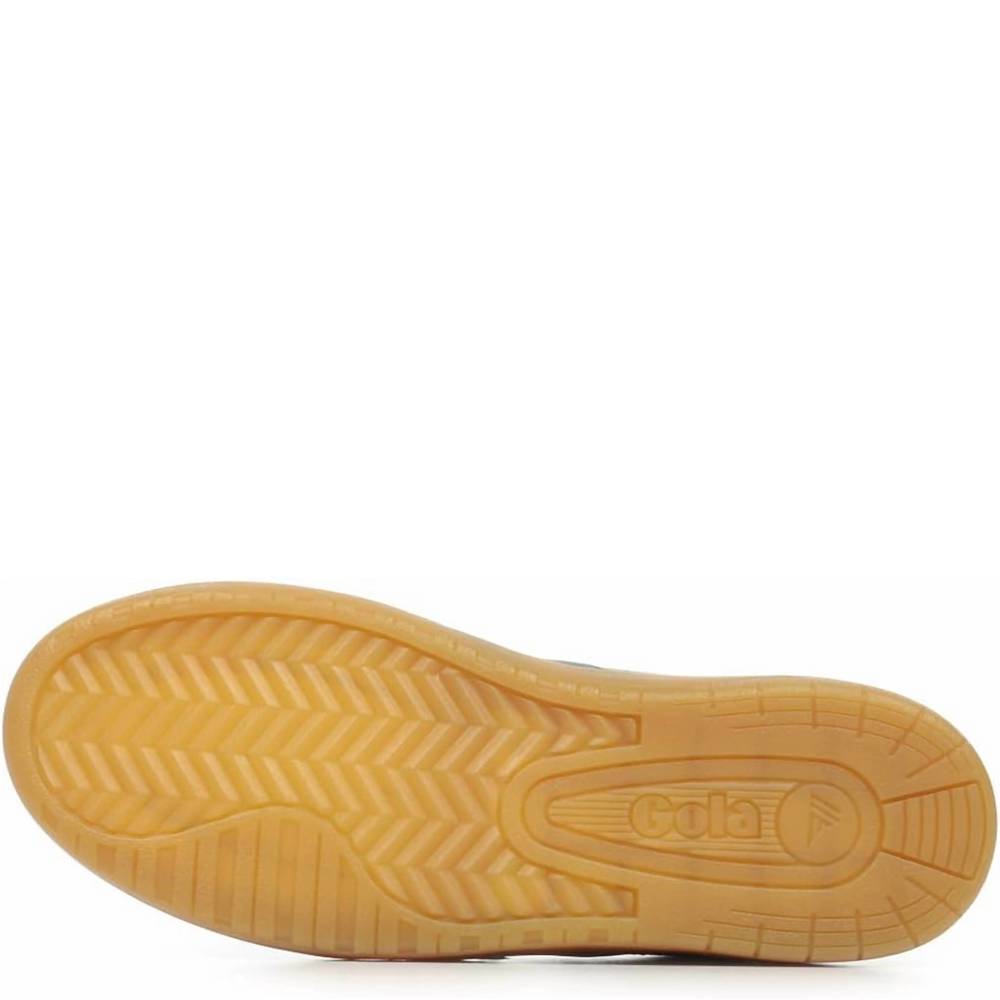 NEW GOLA men's eagle '86 sneakers shoes in off white/evergreen - Picture 6 of 6